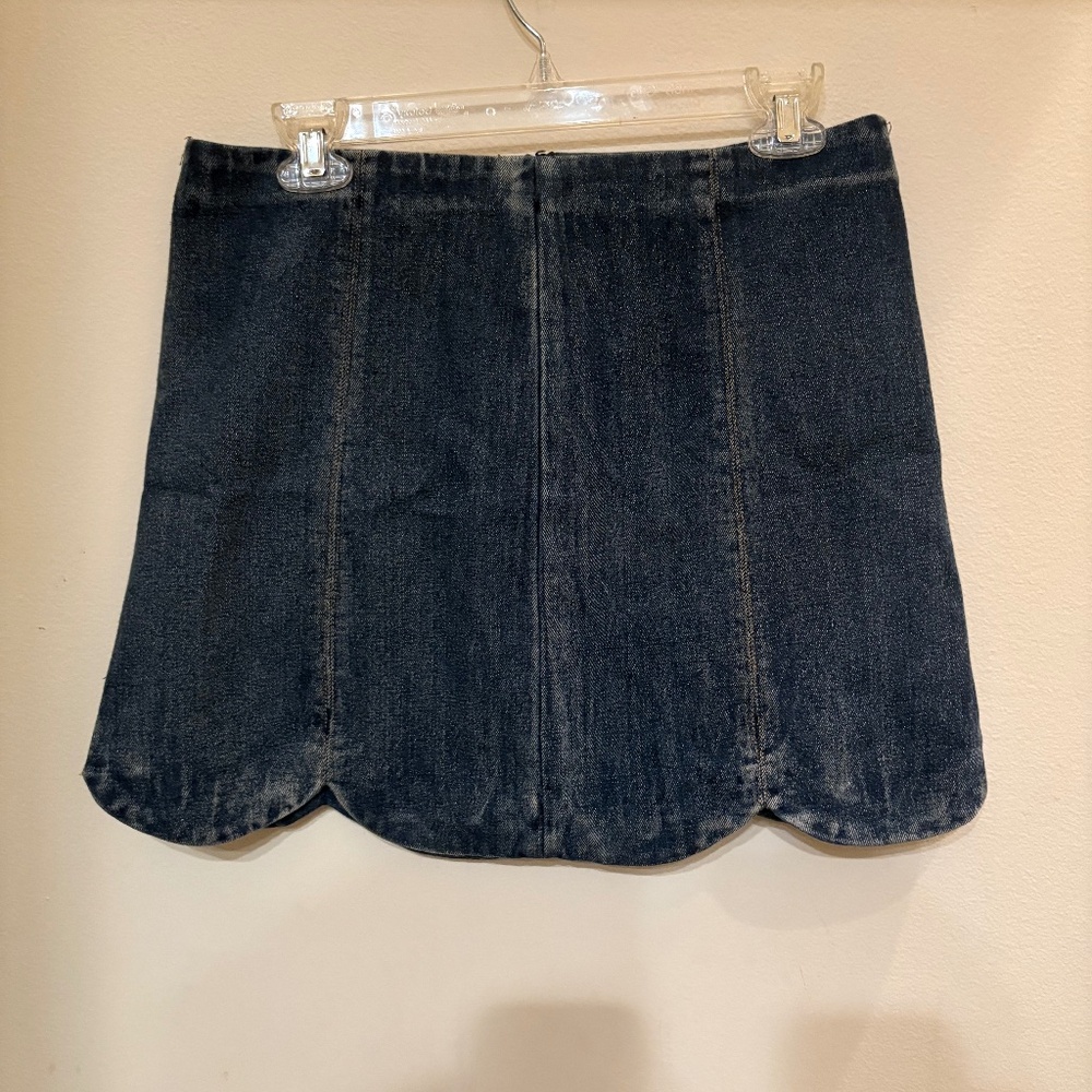 Denim Miniskirt - Altar’d State (Size L)
